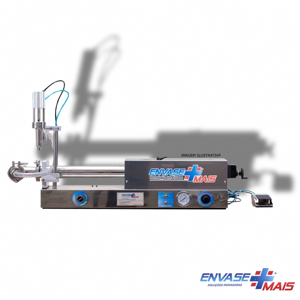ENVASADORA SEMIAUTOMÁTICA PISTÃO E+10